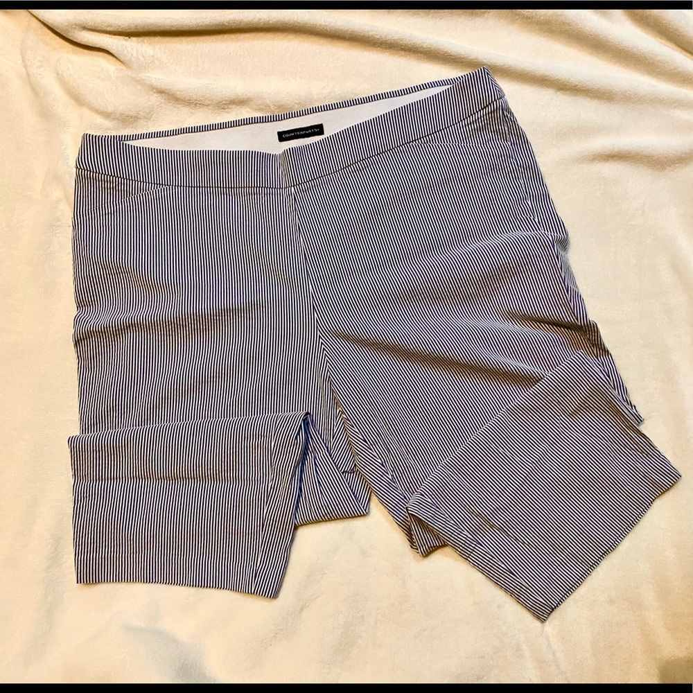Counterparts Seersucker Capri Pants